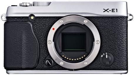 【中古】FUJIFILM ミラーレス一眼レフカメラ X-E1 ボディ 1630万画素 シルバー FX-X-E1S