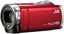 【5/9~16限定!最大4,000円OFF&5/5,5/10限定で最大P3倍】【中古】JVCKENWOOD JVC ビデオカメラ Everio 60倍ダイナミックズーム レッド GZ-E109-R(2)