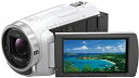 【中古】ソニー ビデオカメラ HDR-PJ680 64GB 光学30倍 ホワイト Handycam HDR-PJ680 W(2)