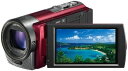 【5/1限定!全品P3倍】【中古】ソニー SONY デジタルHDビデオカメラレコーダー CX180 レッド HDR-CX180/R