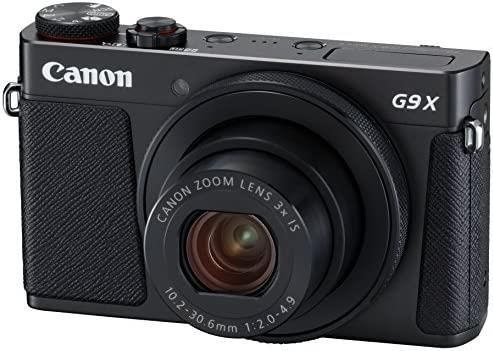 【中古】Canon コンパクトデジタルカメラ PowerShot G9 X Mark II ブラック 1.0型センサー/F2.0レンズ/光学3倍ズーム PSG9XMARKIIBK