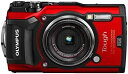 【5/1限定 全品P3倍】【中古】OLYMPUS デジタルカメラ Tough TG-5 レッド 1200万画素CMOS F2.0 15m 防水 100kgf耐荷重 GPS 電子コンパス 内蔵Wi-Fi TG-5 RED