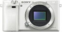 【5/9~16限定!最大4,000円OFF&5/5,5/10限定で最大P3倍】【中古】ソニー SONY ミラーレス一眼 α6000 ボディ ホワイト