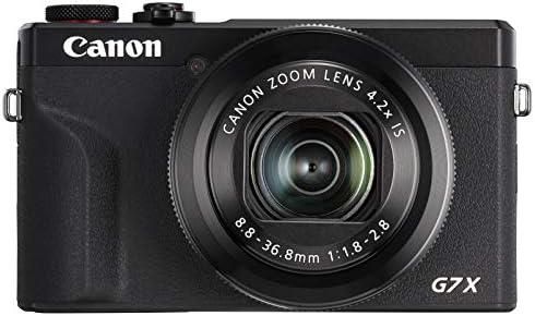 【中古】Canon コンパクトデジタルカメラ PowerShot G7 X Mark III ブラック 1.0型センサー/F1.8レンズ/光学4.2倍ズーム PSG7XMARKIIIBK