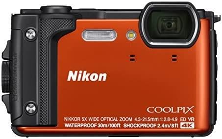 【中古】Nikon デジタルカメラ COOLPIX W300 OR クールピクス オレンジ 防水