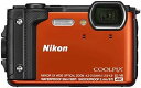 【4/24~4/27限定!最大4,000円OFF&4/25限定で最大P3倍】【中古】Nikon デジタルカメラ COOLPIX W300 OR クールピクス オレンジ 防水