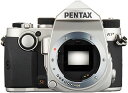 【中古】PENTAX デジタル一眼レフカメラ KP ボディ シルバー 防塵 防滴 -10℃耐寒 アウトドア 高感度 5軸5段手ぶれ補正 KP BODY SILVER 16044(2)