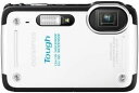 【中古】OLYMPUS デジタルカメラ STYLUS TG-625 ホワイト 1200万画素 裏面照射型CMOS 防水5m 耐落下衝撃1.5m 耐低温-10℃のタフ性能 光学5倍ズーム iHSテクノロジー 3.0型LCD 広角28mm TG-625 WHT(2)