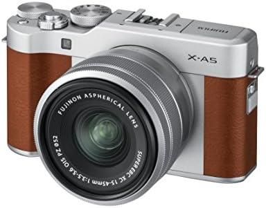 【中古】FUJIFILM ミラーレス一眼カメラ X-A5レンズキット ブラウン X-A5LK-BW