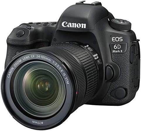 【中古】Canon デジタル一眼レフカメラ EOS 6D Mark II EF24-105 IS STM レンズキット EOS6DMK2-24105ISSTML...
