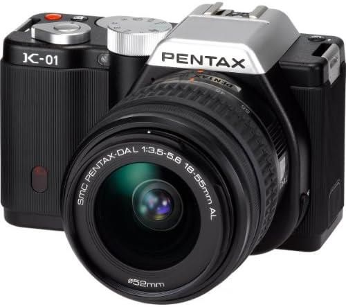 【中古】PENTAX ミラーレス一眼カメラ K-01ズームレンズキット ブラック/ブラック K-01ZK BK/BK