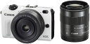 【7/19~26限定!最大4,000円OFF&7/25限定で最大P3倍】【中古】Canon ミラーレス一眼カメラ EOS M2 ダブルレンズキット(ホワイト) ...