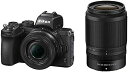 【中古】Nikon ミラーレス一眼カメラ Z50 ダブルズームキット NIKKOR Z DX 16-50mm NIKKOR Z DX 50-250mm付属 Z50WZ ブラック