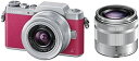 【5/9~16限定!最大4,000円OFF&5/5,5/10限定で最大P3倍】【中古】パナソニック ミラーレス一眼カメラ DMC-GF7ダブルズームレンズキット...