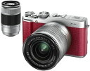 【中古】FUJIFILM デジタルカメラミラーレス一眼 X-A1ダブルズームレンズキット レッド F X-A1R/1650/50230KIT