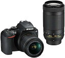 【中古】Nikon デジタル一眼レフカメラ D3500 ダブルズームキット D3500WZ