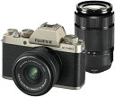 【7/19~26限定!最大4,000円OFF&7/25限定で最大P3倍】【中古】FUJIFILM ミラーレス一眼カメラ X-T100ダブルズームレンズキット シ...