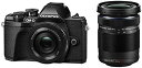 【中古】OLYMPUS ミラーレス一眼カメラ OM-D E-M10 MarkIII EZダブルズームキット ブラック