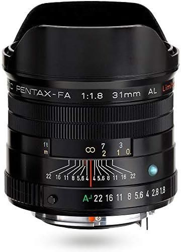 【中古】smc PENTAX-FA31mmF1.8AL Limited ブラック 広角単焦点レンズ 【フルサイズ対応】【高品位リミテッドレンズ・アルミ削り出しボディ】【高精細な描写】【F1.8 大口径レンズ】【ペンタックス一眼Kシリーズはボディ内手振れ補正を搭載】 20290