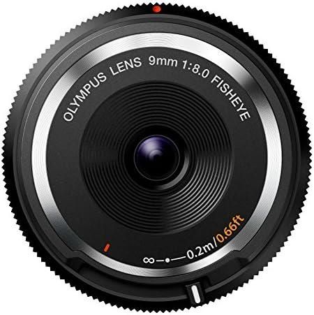 【5/9~5/16限定!最大4,000円OFF&5/10, 5/15限定で最大P3倍】【中古】OLYMPUS ミラーレス一眼 9mm f8 フィッシュアイ ボディキャップレンズ ブラック BCL-0980 BLK