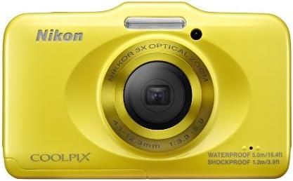 【5/9~5/16限定!最大4,000円OFF&5/10, 5/15限定で最大P3倍】【中古】Nikon デジタルカメラ COOLPIX S31 防水5m 耐衝撃1.2m イエロー S31YW