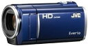【中古】JVCケンウッド JVC 32GBフルハイビジョンメモリームービー ロイヤルブルー GZ-HM670-A