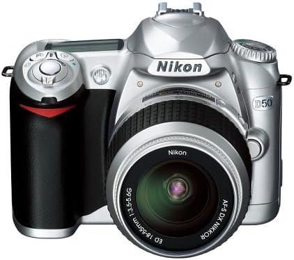 【中古】Nikon D50 シルバー デジタル一眼レフカメラ レンズキット〔AF-S DX ズームニッコール ED 18~55mm F3.5~5.6G〕