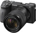 ソニー 【4/24~4/27限定!最大4,000円OFF&4/25限定で最大P3倍】【アウトレット品】ソニー SONY ミラーレス一眼 α6600M 高倍率ズームレンズキット E 18-135mm F3.5-5.6 OSS SEL18135 ブラック ILCE-6600M