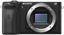 【5/9~16限定!最大4,000円OFF&5/5,5/10限定で最大P3倍】【アウトレット品】ソニー SONY ミラーレス一眼 α6600 ボディ ブラック ...