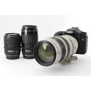 【中古】キヤノン Canon EOS 50D 超望遠400mm トリプルレンズセット EF100-400 美品 ストラップ付き(2)