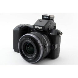 【4/24~4/27限定!最大4,000円OFF&4/25限定で最大P3倍】【中古】ニコン Nikon V2 ブラックレンズキット 美品 SDカード付き