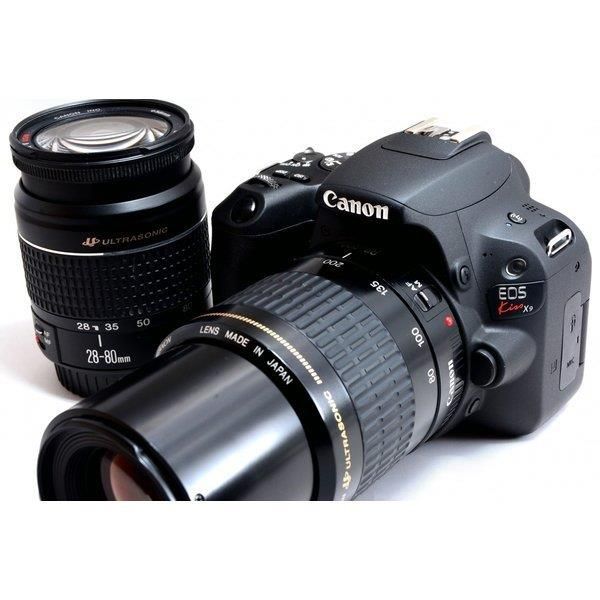【中古】キヤノン Canon EOS Kiss X9 ダブルズームセット 美品