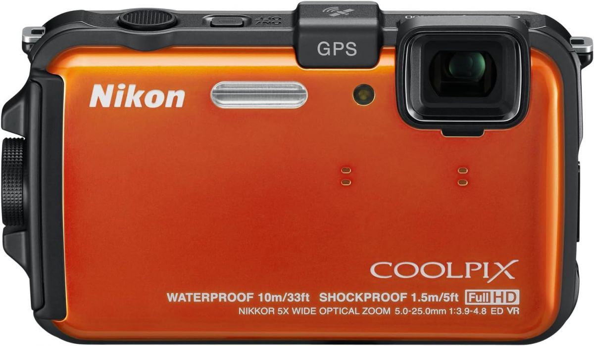 【中古】Nikon デジタルカメラ COOLPIX (クールピクス) AW100 サンシャインオレンジ AW100OR
