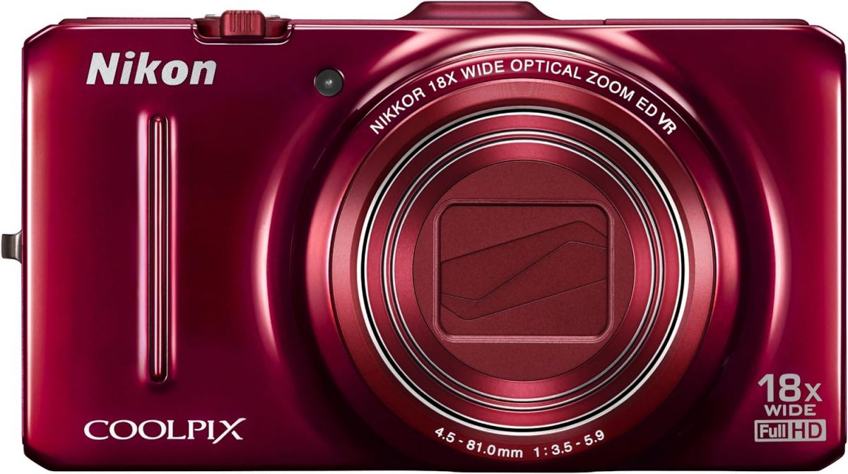 【6/22~27限定!最大4,000円OFF&6/25限定で最大P3倍】【中古】Nikon デジタルカメラ COOLPIX (クールピクス) S9300 インペリアルレッド S9300RD