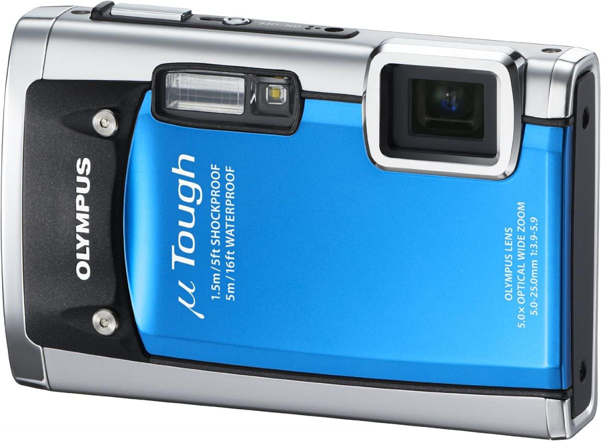 【1/24~29限定!最大4,000円OFF&1/,25限定で最大P3倍】【中古】OLYMPUS 防水デジタルカメラ μ TOUGH 6020 ブルー μ TOUGH-6020 BLU