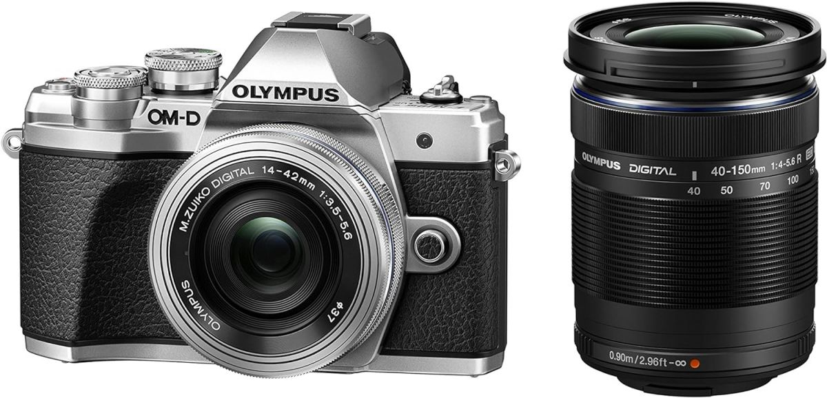 【中古】OLYMPUS ミラーレス一眼カメラ OM-D E-M10 MarkIII EZダブルズームキット シルバー