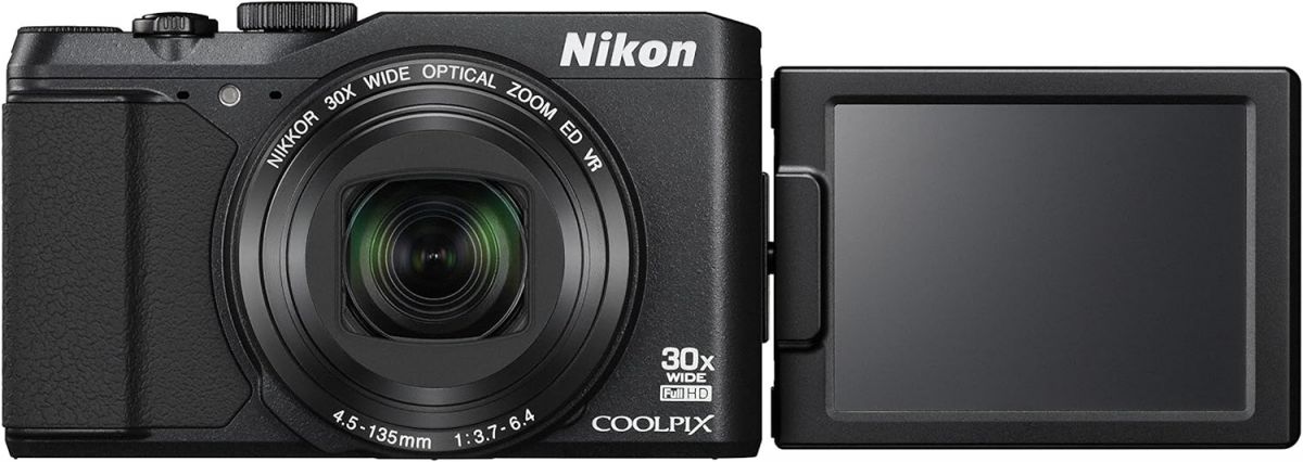【中古】Nikon デジタルカメラ COOLPIX S9900 光学30倍 1605万画素 ブラック S9900BK