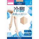 送料無料| 【2足セット】 グンゼ ストッキング 伝線しにくい パンティストッキング レディース ベージュ クールマジック 夏用 遮熱加工 涼しい メントール加工 パンティ部メッシュ GUNZE COOLMAGIC CG822 デイリー お出かけ オフィス 仕事 OL 美脚 1000円ポッキリ