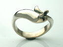 銀のナメクジリング シルバーアクセサリー 蛞蝓 スターリングシルバー 925