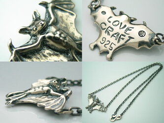 【シルバーアクセサリー】【送料無料】蝙蝠(コウモリ)ペンダントトップ【smtb-k】【ky】【楽ギフ_包装】