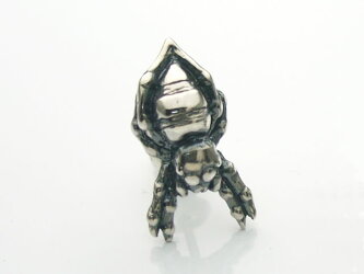 【シルバーアクセサリー】クモピアス(1個)【ベルキャッチ】【メール便OK!!】