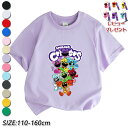  Tシャツ キッズ 半袖 ポピープレイタイム キャットナップ チャプター3 poppyplayTime steam スマイリングクリッターズ Smiling Critters 夏物 シャツ 女の子 男の子 丸い襟 可愛い ゆるいトップス スウェット キッズ グッズ 子供服 通園着