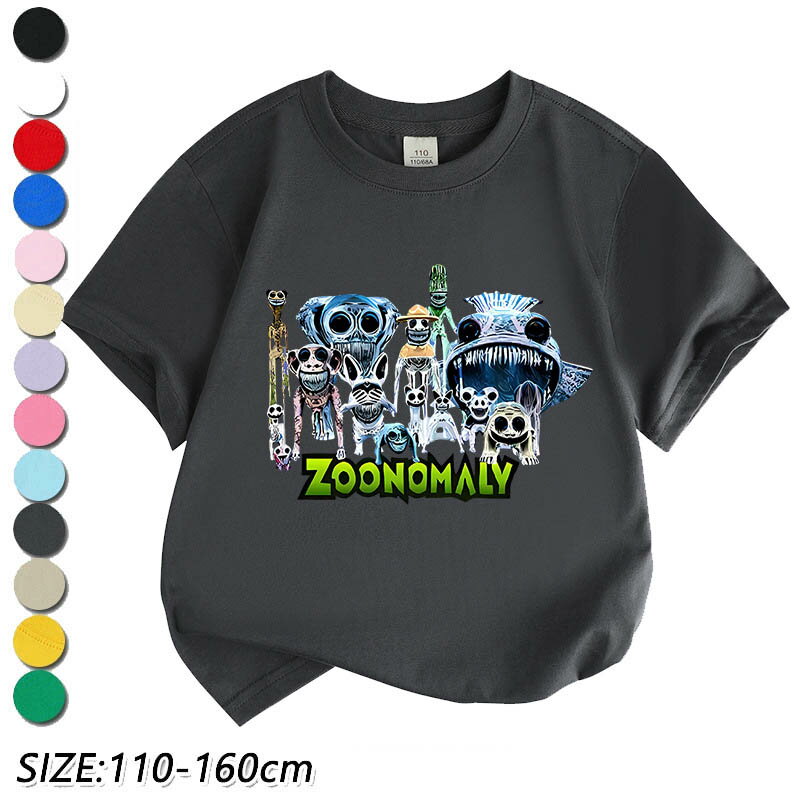 LbY TVc Zoonomaly T-shirt Y[m}[  TVc z[Q[ ĕ Vc ̎q j̎q ۂ  邢gbvX XEFbg ObY q ʉ nEBN X}XMtg 13F 110cm 120cm 130cm 140cm 150cm 160cm V