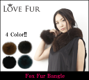 フォックスファーバングル【楽ギフ_包装】