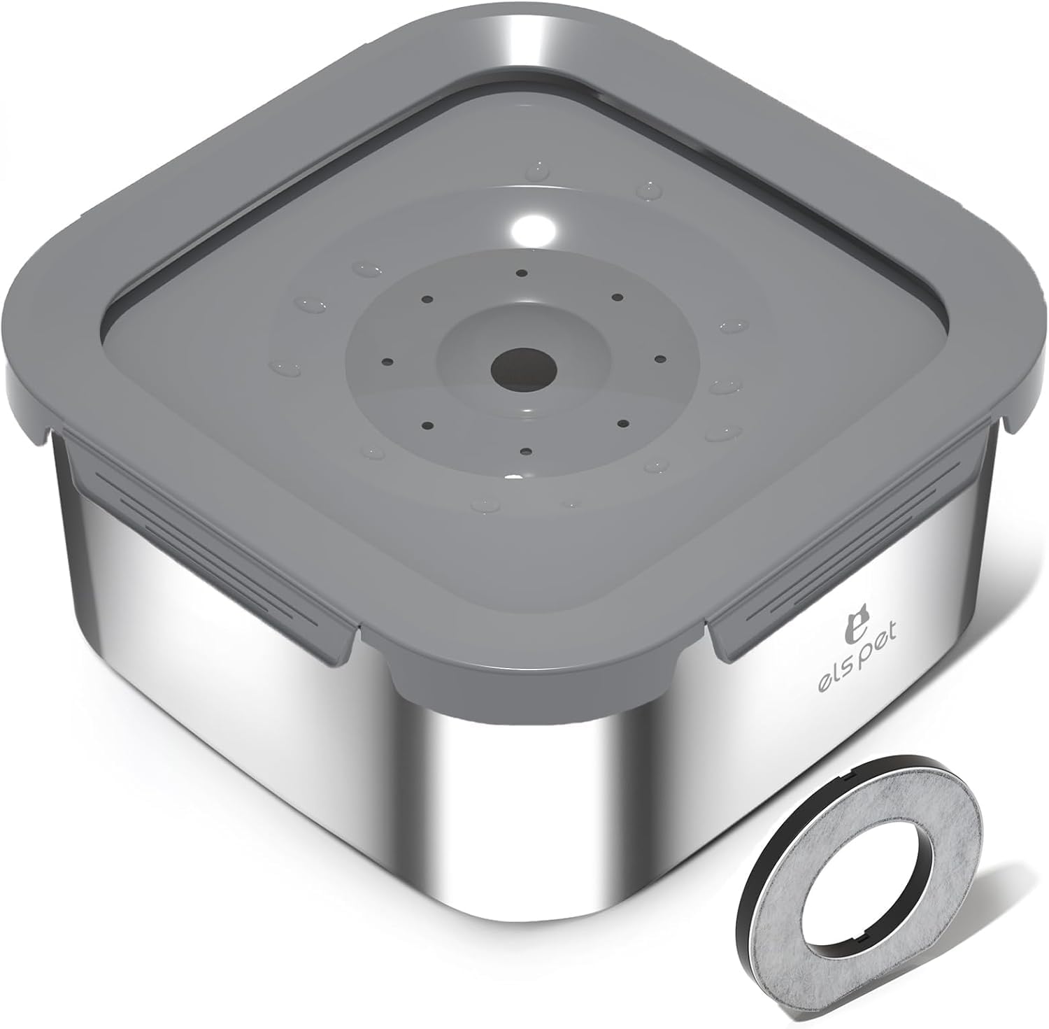 この商品について 【容量】1L / 35oz大容量、2L / 70oz大容量 犬が一日中飲むのに十分で、中小、大型犬、および複数のペットを飼っている家族に適しています。 【これ以上の混乱】エッジストリップとフローティングディスクの二重こぼれ...