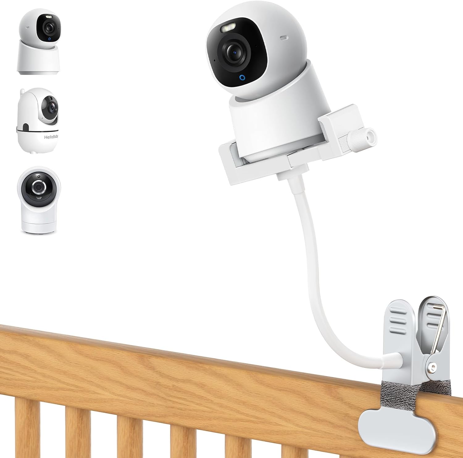 ベビーモニターマウント HelloBaby HB6550/6560 Infant Optics Nanit Pro&Flex Stand VTech VM819/VM901 Mom…