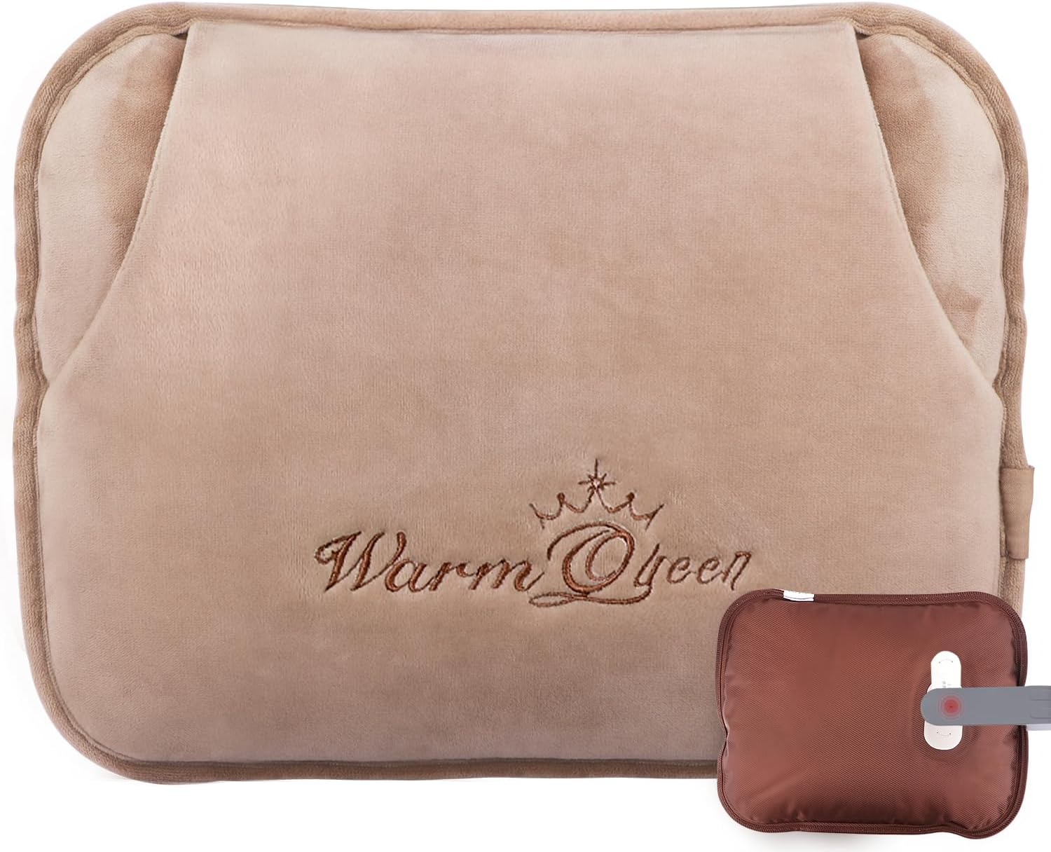 湯たんぽ ゆたんぽ 充電式【大きめサイズ&保温ポケット型デザイン】エコ湯タンポ 5~15H長時間保温 充電器 電気湯たんぽ 過熱防止機能 柔らかく温かいなカバー付き 洗濯OK 暖房器具 省エネ