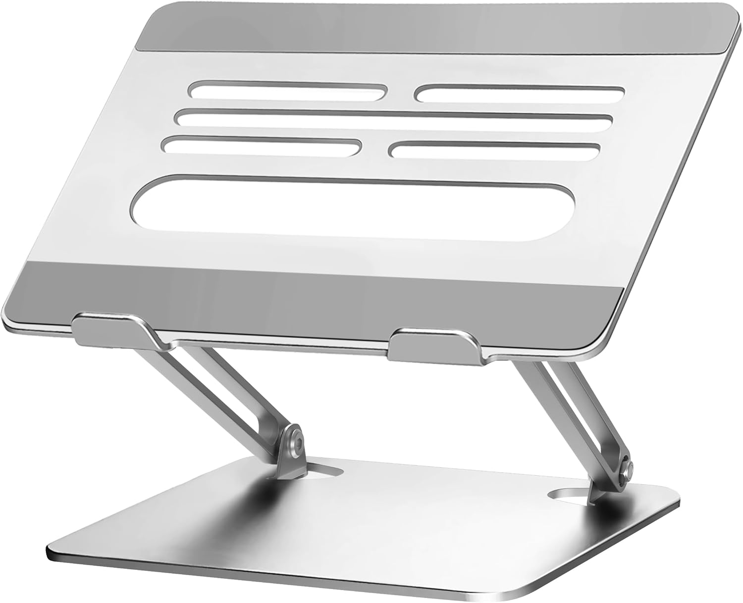 ノートパソコンスタンド 折りたたみ式 PCスタンド【人間工学設計】ノートpc 無段階高さ角度調整 姿勢改..