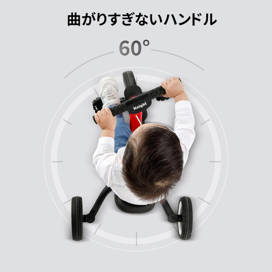 Nijakise子供用三輪車5in1三輪車ランニングバイク誕生日プレゼント1歳から5歳までコンパクト超軽量ベビーカー組み立て簡単サドルシートハンドル調整可能手押し棒付きシートベルト付き