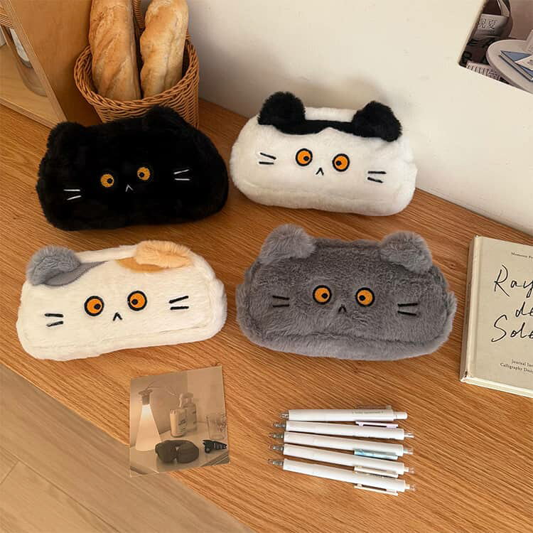 ペンケース おしゃれ ねこ 可愛い 猫 筆箱 ふでばこ ふわふわ ファスナー ポーチ ペンポーチ ぬいぐるみ ペンケース 筆記用具 小物入れ 筆入れ ポーチ ガジェットケース トラベル 旅行 子供 小学生 loveisblind-10008602 Love・Is・blind 楽天市場店 サンプル画像3
